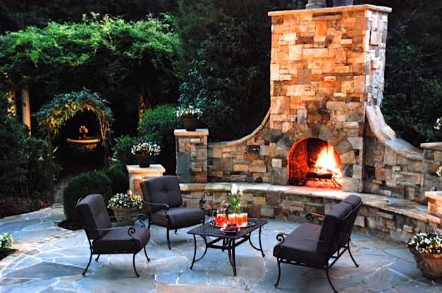 Outdoor Ambiance: Creating a Cozy Outdoor Brick Fireplace